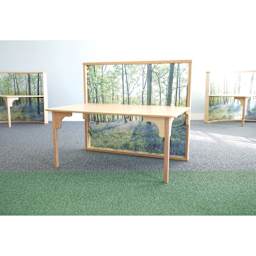 Whitney Brothers Nature View Serenity Table, in a classroom