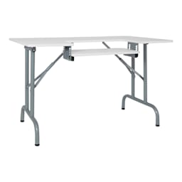 Studio Designs Folding Sewing Table, drop-down tray 