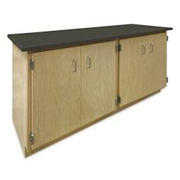 Hann Storage Bench - 4 Doors, Black HPL Top