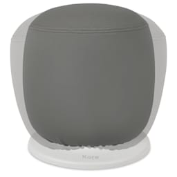 Kore Design Kid’s Adjustable Pivot Stool - Short, Gray, 13" - 17" - 360° motion