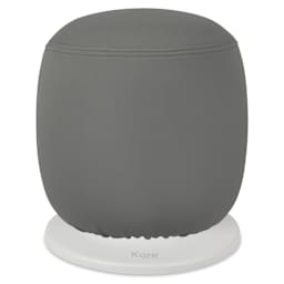 Kore Design Kid’s Adjustable Pivot Stool - Short, Gray, 13" - 17" - unraised