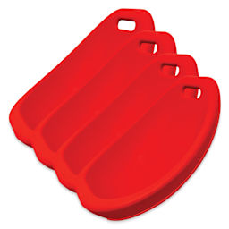 Kore Design Scoop Rockers - Kids, Red, Pkg of 4