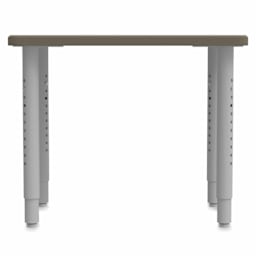 WB Mfg ELO Plymouth II Desk - Vision Vava Top, Medium, side view