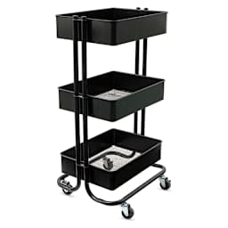 Blick 3-Tier Cart - Black