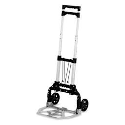 Safco Stow and Go Cart Folding Hand Truck - Black