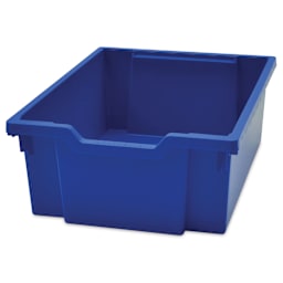 Gratnells MakerHub Cart - Silver with Royal Blue - Storage Tray