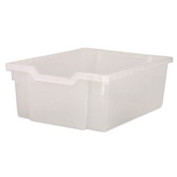 Gratnells MakerHub Cart - Silver with Translucent - Storage Tray
