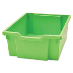 Gratnells MakerHub Cart - Silver with Jolly Lime - Storage Tray