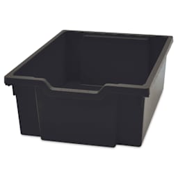 Gratnells MakerHub Cart - Silver with Jet Black - Storage Tray