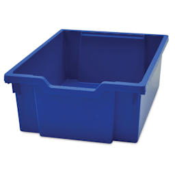 Gratnells Makerspace Cart - Silver with Royal Blue - Deep Tray