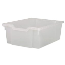 Gratnells Makerspace Cart - Silver with Translucent - Deep Tray