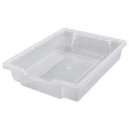Gratnells Makerspace Cart - Silver with Translucent - Shallow Tray