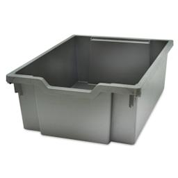 Gratnells Makerspace Cart - Silver with Silver - Deep Tray