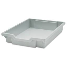 Gratnells Makerspace Cart - Silver with Light Gray - Shallow Tray