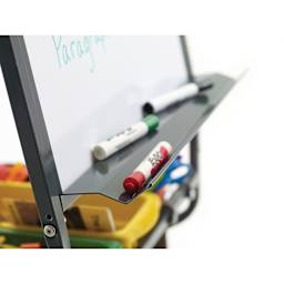 Copernicus Teacher Trolley, close up of the marker tray (items on tray not included)