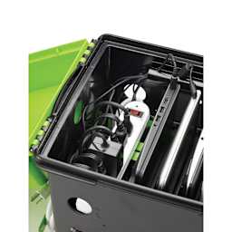 Copernicus Tech Tub Premium Charging Storage Box, close up (items inside tub not included)