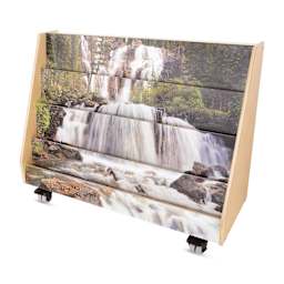 Whitney Brothers Nature View Mobile Book Browser, front