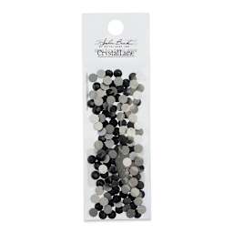 John Bead Crystal Lane Flat Back Rhinestones - Jet, 4.7 mm, Package of 144 (In packaging)
