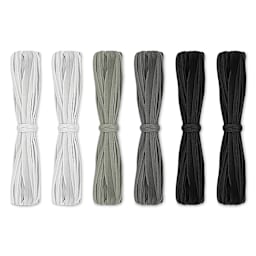 Craft Medley Jewelry Craft Cording Set - Gray Scale, Pkg of 18 (contents)