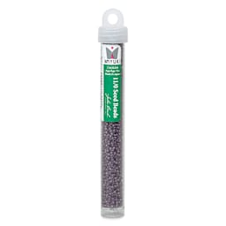 John Bead Miyuki Glass Seed Beads - Lavender, 22 g vial