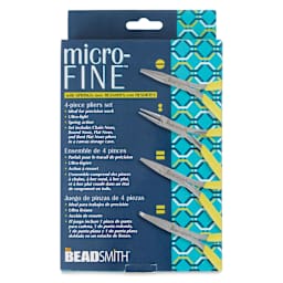 Beadsmith Micro-Fine Pliers Set, front of the packaging