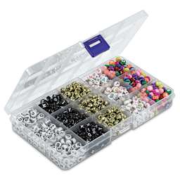 Blick Alphabet Bead Box - Set of 15 - contents