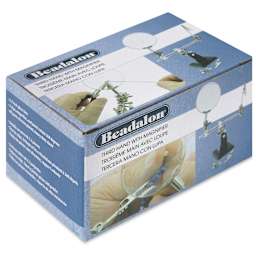 Beadalon Third Hand with Magnifier front of packaging, angled view
