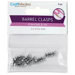 Craft Medley Barrel Clasps front of packaging