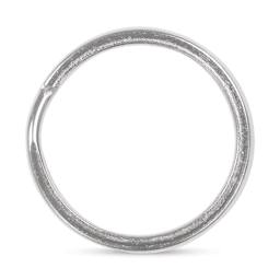 Craft Medley Split Key Rings - Silver, 3/4", Pkg of 18