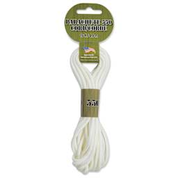 Pepperell Parachute 550 Cord - White, 16 ft - front of packaging