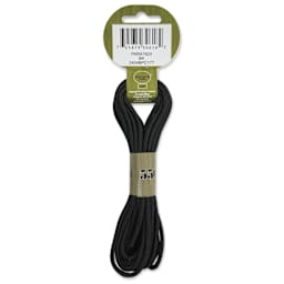 Pepperell Parachute 550 Cord - Black, 16 ft - back of packaging