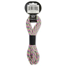 Pepperell Parachute 550 Cord - Sweet Glow, 16 ft - back of packaging