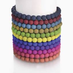 John Bead Czech Glass Preciosa Velvet Bead Strands, assorted colors