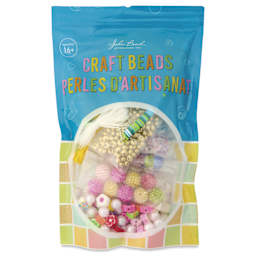 John Bead Craft Beads Bracelet Kit - Green - front of packaging