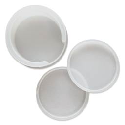 Jewelry Made By Me Coaster Silicone Molds - Pkg of 3, Round Coasters 