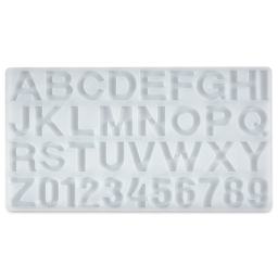 Jewelry Made By Me Alphabet Silicone Mold - Large