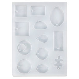 Jewelry Made By Me Resin Craft Silicone Mold - Essential Pendants