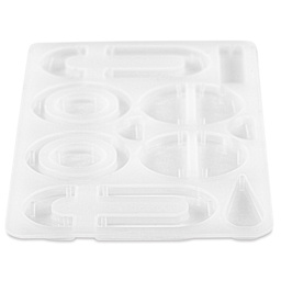 Jewelry Made By Me Earring Silicone Mold - Pendant Earrings angled