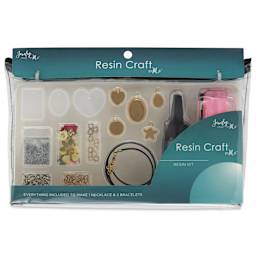 Jewelry Made By Me Resin Craft Pouch Bag Resin Kit - front of packaging