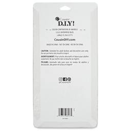 Cousin Bead Basics Wood Beads - 5.3 oz - back of packaging