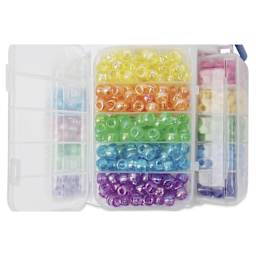 Cousin DIY Kids Bead Mega Tub - opaque rainbow colors section