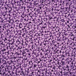 John Bead Solgel Chalk Dyed Czech Seed Beads - 11/0, Grape