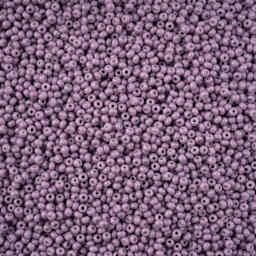 John Bead Solgel Chalk Dyed Czech Seed Beads - Orchid
