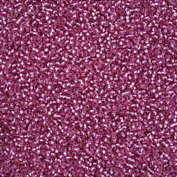 John Bead Solgel Czech Seed Beads - S/L, Bubble Gum Pink