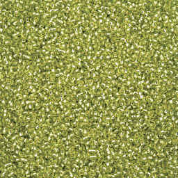 John Bead Solgel Czech Seed Beads - S/L, Light Green