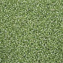 John Bead Solgel Czech Seed Beads - S/L, Dark Green