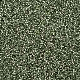 John Bead Solgel Czech Seed Beads - S/L, Eucalyptus