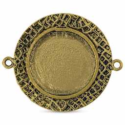 Ranger Ice Milan Bezel - Circle, Antique Bronze, 3.5 cm Dia.
