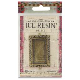Ranger Ice Milan Bezel - Rectangle, Antique Bronze, 5.2 cm x 3.4 cm - front of packaging
