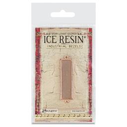 Ranger Ice Industrial Bezel - Rectangle, Rose Gold, 4.7 cm x 1.2 cm - front of packaging